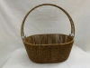 Imitation rattan woven storage baskets, storage boxes, fruit baskets, woven baskets, storage baskets, supermarket packaging gift baskets Specification image